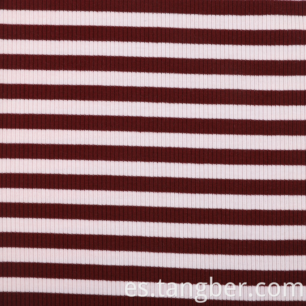 ribbed stretch fabric